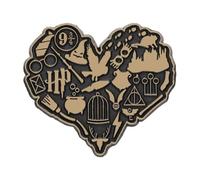 Magic World Enamel Pins Train Tickets Sunglasses Howler Lapel Badge Witch Wizard, Normal, Non-precious metal