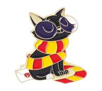 Magic World Enamel Pins Train Tickets Sunglasses Howler Lapel Badge Witch Wizard, Normal, Non-precious metal