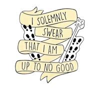 Magic World Enamel Pins Train Tickets Sunglasses Howler Lapel Badge Witch Wizard, Normal, Non-precious metal