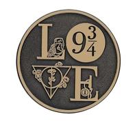 Magic World Enamel Pins Train Tickets Sunglasses Howler Lapel Badge Witch Wizard, Normal, Non-precious metal