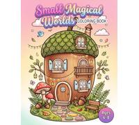 Magic Worlds Coloring Book for Kids Ages 4-8 - Cute Kawaii Designs: Fun Magic Worlds Coloring Book with Big Simple Pages | Easy Coloring Book for Boys and Girls