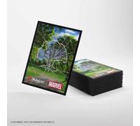 Gamegenic, Magic: The Gathering - Marvel's Spider-Man Premium Art Sleeves - Spider-Man Forest, 105 Sleeves Per Pack