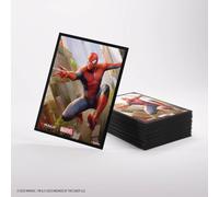 Gamegenic, Magic: The Gathering - Marvel's Spider-Man Premium Art Sleeves - Spider-Man, 105 Sleeves Per Pack