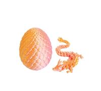 Magical 3d Printed Dragon Egg with Surprise Baby Dragon Inside | Eco-friendly Pla Material | Easter Gift, Decorative Collectible, Interactive Toy for Kids & Adults