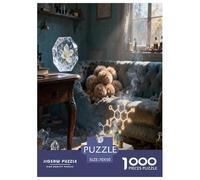 Magical Alchemy Room 1000 Piece Jigsaw Puzzles Impossible Hard Challenge Modern Paisaje Classic Educational Games Beautiful Decoration for Adults 70x50cm/1000pcs