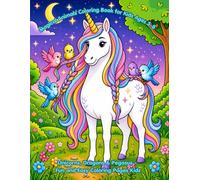 Magical Animals Coloring Book for Kids: Fun & Easy Unicorn, Dragon & Pegasus Coloring Pages for Ages 3-8