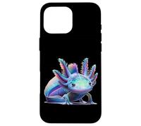 Magical Axolotl Oasis Enchanted Underwater World Art Case for iPhone 16 Pro Max