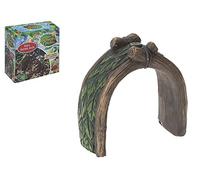 Magical Brown & Green Secret Fairy Garden Arch - 10 cm x 10 cm x 4.5cm (1 Pc.) - High Quality Material - Perfect for Garden Decor and Unique Gift Idea