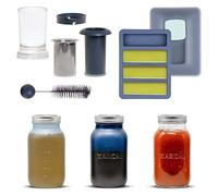 Magical Butter Machine MB2E for Infusions, Gummy Making, Filter Press, Silicone Tools, Butter Moulds, and Mason Jars