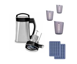 Magical Butter Machine MB2E Machine Butter Dishes Maker Herb Infuser Gummy Maker Machine with Cookbook Included (MB2E, Cups & Molds, Medium)