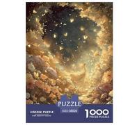 Magical Butterflies Puzzles 1000 Piece Challenge Toy Adults And Children Dreamy Landscape Puzzle Game Educational Game Brain Training Home Decoration Gift 38x26cm/1000pcs