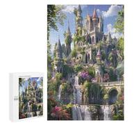 Magical Castle 1000 Piece Jigsaw Puzzles Adults KidsJigsaws Morning Leisure Activity Vibrant Brainteaser Perfect Holiday Present Home Decor 1000 PCS