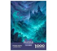 Magical Castle 1000-piece Puzzle 38x26cm/1000pcs, Enchanted Fortress - Educational And Stress-relief, Creative Home Decoration, Gift for All Ages