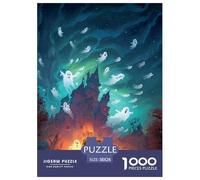 Magical Castle 1000-piece Puzzle 38x26cm/1000pcs, Fantasy Ghost - Educational And Stress-relief Game for Adults And Children, Ideal As A Home Decoration Gift