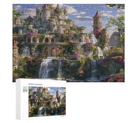 Magical Castle 300Pc Jigsaw Puzzles Adults KidsJigsaws Weekend Craft Activity Parent-Child Bonding Vibrant Design Perfect Festival Gift 300 PCS