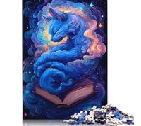 Magical Cat Jigsaw Puzzle 500 Piece Jigsaw Puzzles For Adults Teenager Wooden Puzzles Toy Game Explore Creativity And Problem Solving 500pcs (52x38cm)