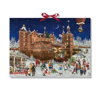 Magical Christmas Castle Coppenwrath Advent Calendar 52 x 38 cm