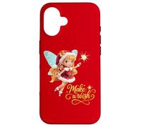 Magical Christmas Fairy with Make A Wish and Ornaments Case for iPhone 16