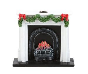 Magical Christmas Fireplace Backflow Incense Burner: Festive Design, Serene Ambiance - Ideal Holiday Decor for Relaxation and Joy