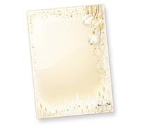 Magical Christmas Letter Paper (50 Sheets) Graceful Christmas Letter Paper DIN A4