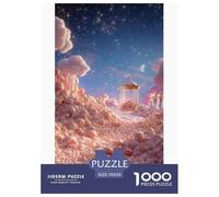 Magical Clouds 3D Puzzle 70x50cm/1000pcs, Carousel - Educational Game for Adults And Teenagers, Stress-relief And Home Decoration, Practical Gift