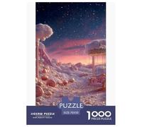 Magical Clouds 3D Puzzle 70x50cm/1000pcs, Carousel - Family Stress-relief Game, Educational And Creative, Home Decoration Gift