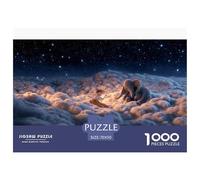 Magical Clouds Puzzles 1000 Piece Challenge Toy Adults And Children Adventure Impossible Jigsaw Puzzle Educational Challenge Creative Fun Home Decoration Gift 70x50cm/1000pcs