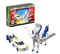 Magical Collision Transforming Car Robot - Unicorn Vehicle Toy for Boys & Girls, Automatic Transformation Vehicle with Magnetic Features