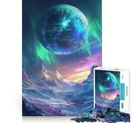 Magical Cosmic Landscape Adults 1000 Piece Jigsaw Puzzle Unwind Game Clear Tone Enjoyable Challenge Unique Gift (38x52cm)