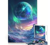 Magical Cosmic Landscape Jigsaw Puzzles for Adults1000 Piece Logic Skill Precise Connection Family Bond Home Decor (50x75cm)