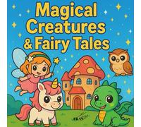 Magical Creatures & Fairy Tales: Kawaii Fantasy Coloring Book for Adults & Teens: Cute and Cozy Unicorns, Dragons, Fairies & Storybook Scenes for ... Series) (Kary Kawaii Cozy Coloring Series)