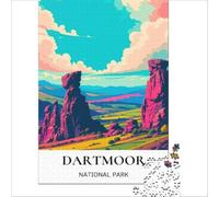 Magical Dartmoor 1000 piece jigsaws | a relaxed activity for couples on a first date to enjoy together while getting to know each other to enjoy at home38x26cm