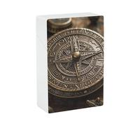 Magical Design Norse Runes Compass Cigarette Case 85mm King Size, Crushproof Plastic Cigarette Box Holder for Men Women Cigar Protective Cover Waterproof Cigarettes Holder 20 Capacity