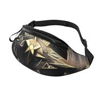 Magical Design Norse Runes Compass Fanny Pack for Men Women, Fashion Festival Fanny Pack, Travel Sport Walking Waist Bag