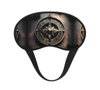 Magical Design Norse Runes Compass Printed Eye mask, for Sleeping, Light-Blocking, Soft and Comfortable, Elastic Band