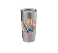 Magical Dinosaur Colorful Spikes for Dino Lovers Dino World Stainless Steel Insulated Tumbler