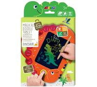 Magical Doodle Tablet Dinosaur, Portable Electronic Doodle Tablet with Stylus Pen, Educational Travel Toy for Kids