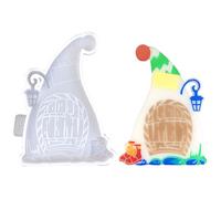 Magical Door Decorations Creating Silicone Moulds Versatile Silicone Ornament Mold for Enthusiasts and Artists Add Unique Charm to Your Space Mold