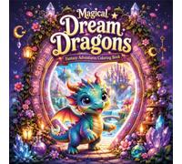 Magical Dream Dragons Fantasy Adventures Coloring Book: Cute Dragons Coloring Pages for Kids and Baby Dragon Lovers, Cool & Cozy Dragons, Relaxing Dragons to Color