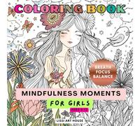 Magical Dreams Coloring Book for Girls: Mandalas, Princesses, Butterflies & Flowers: A Whimsical Fantasy Coloring Adventure with Beautiful Faces, ... and Nature for Creative Girls Ages 6-12