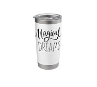 Magical Dreams Dreamers Night Owls Celebration Stainless Steel Insulated Tumbler
