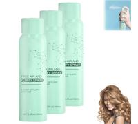 Magical Dry Hair Spray, Free Air And Fluffy Spray, No-Wash Fluffy Dry Hair Spray, Oil-Control Fluffy Volume Lift Hair Spray for Women Men (3pcs)