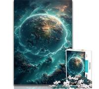 Magical Earth 1000 Pieces Jigsaw Puzzle for Adults& Teens,Challenging Game And Family Play for Is Ideal As A Gift for The Whole Family (50x75cm)