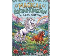 Magical equine Kingdom. A coloring adventure: Over 60 amazing designs to color!