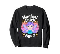Magical Fairy Age 7 Birthday Girl Fairy Sweatshirt