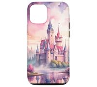 Magical Fairy Tale Pink Castle Reflections Case for iPhone 12/12 Pro