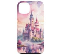 Magical Fairy Tale Pink Castle Reflections Case for iPhone 13