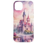 Magical Fairy Tale Pink Castle Reflections Case for iPhone 14 Plus