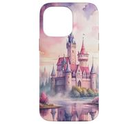 Magical Fairy Tale Pink Castle Reflections Case for iPhone 14 Pro Max