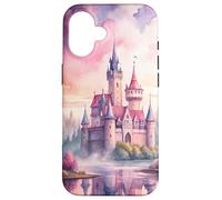 Magical Fairy Tale Pink Castle Reflections Case for iPhone 16
